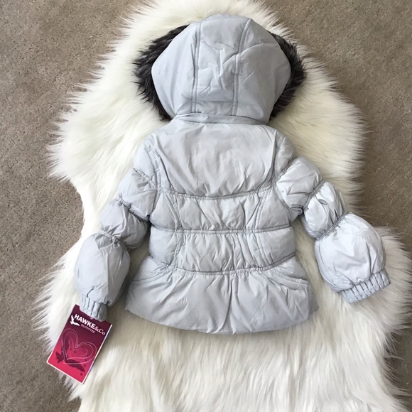 HAWKE & CO Little Girl Puffer Jacket - Picture 3 of 3